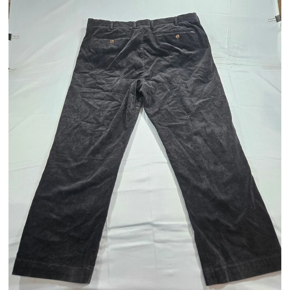 Polo Ralph Lauren Navy Blue Corduroy Pants Stretch Classic Fit Mens 38x30